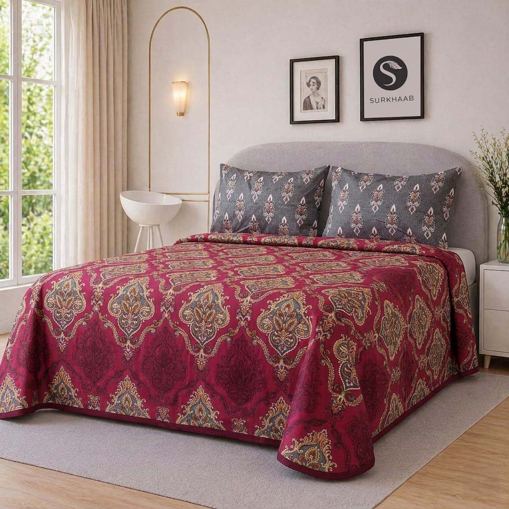 Poppy - Printed Bedsheet Set