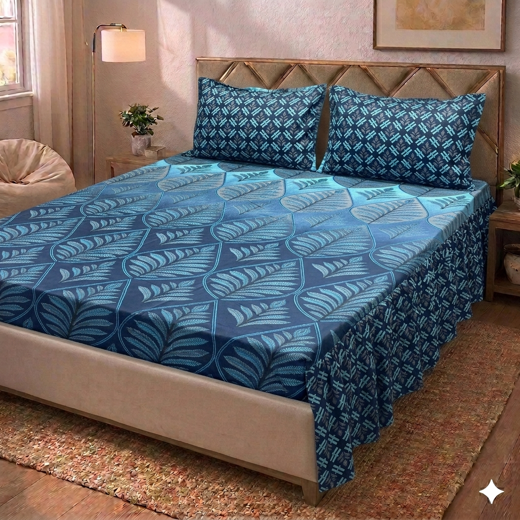 Alexandro - Two Sided Frill Bedsheet