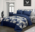 Blue Chess - Summer Comforter Set