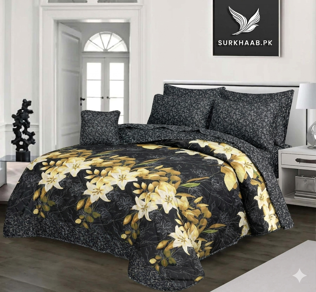 Black Oscar  - Summer Comforter Set