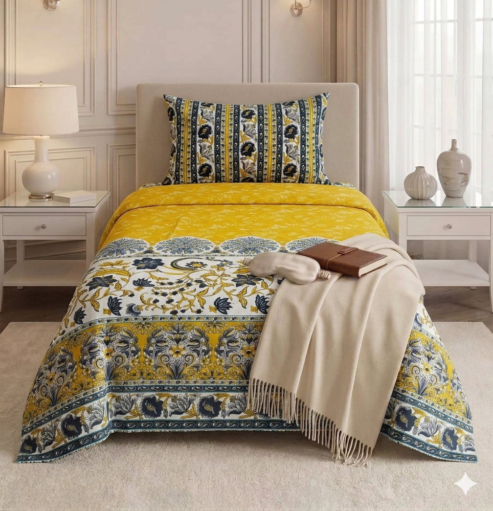 F7 - Single Cotton Bedsheet
