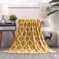 Mustard Chain - Printed Ac Blanket