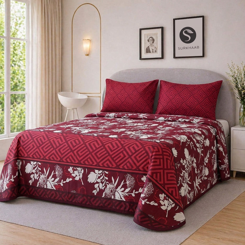 Grace - Printed Bedsheet Set