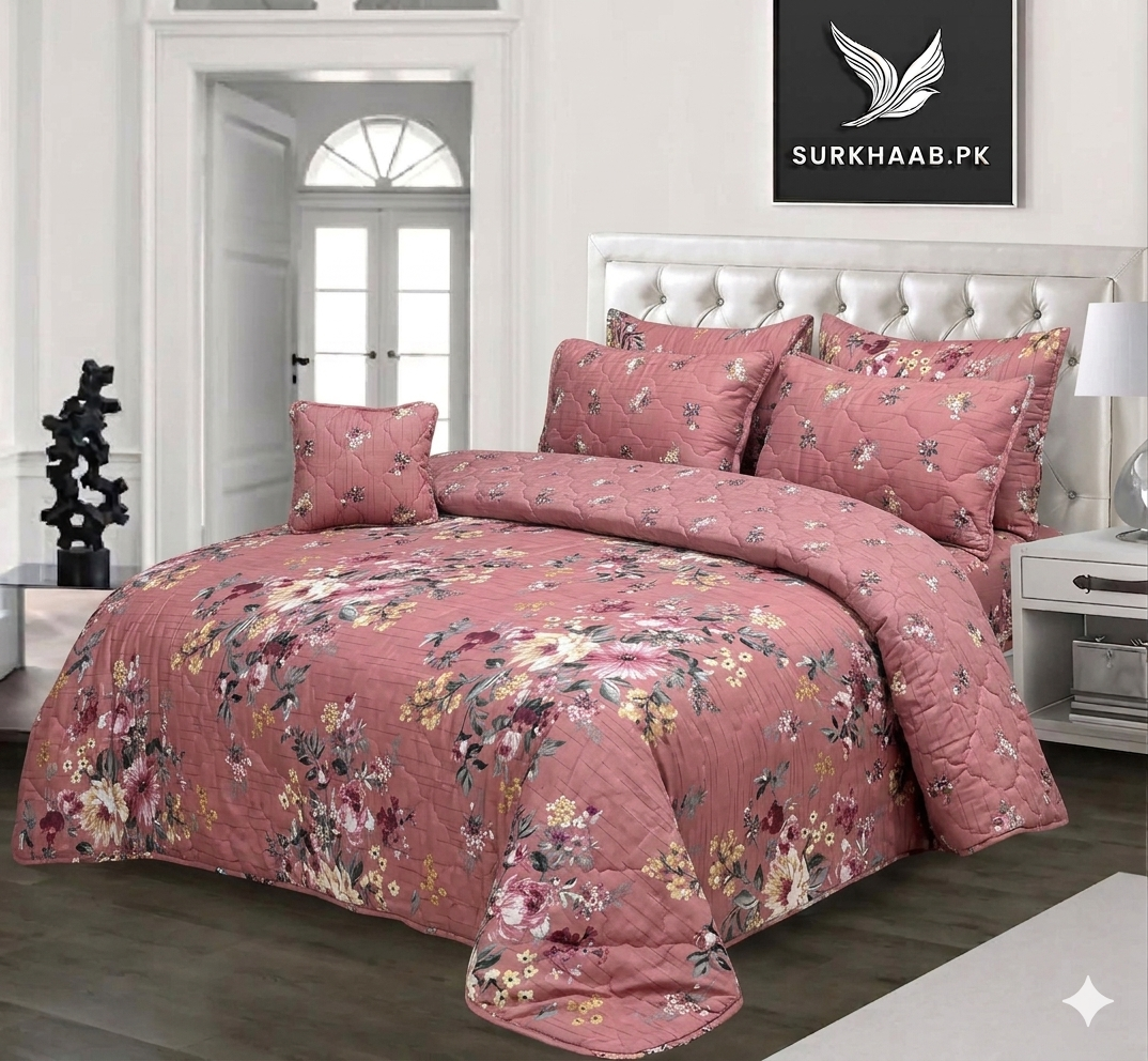 Pink Rory  - Summer Comforter Set