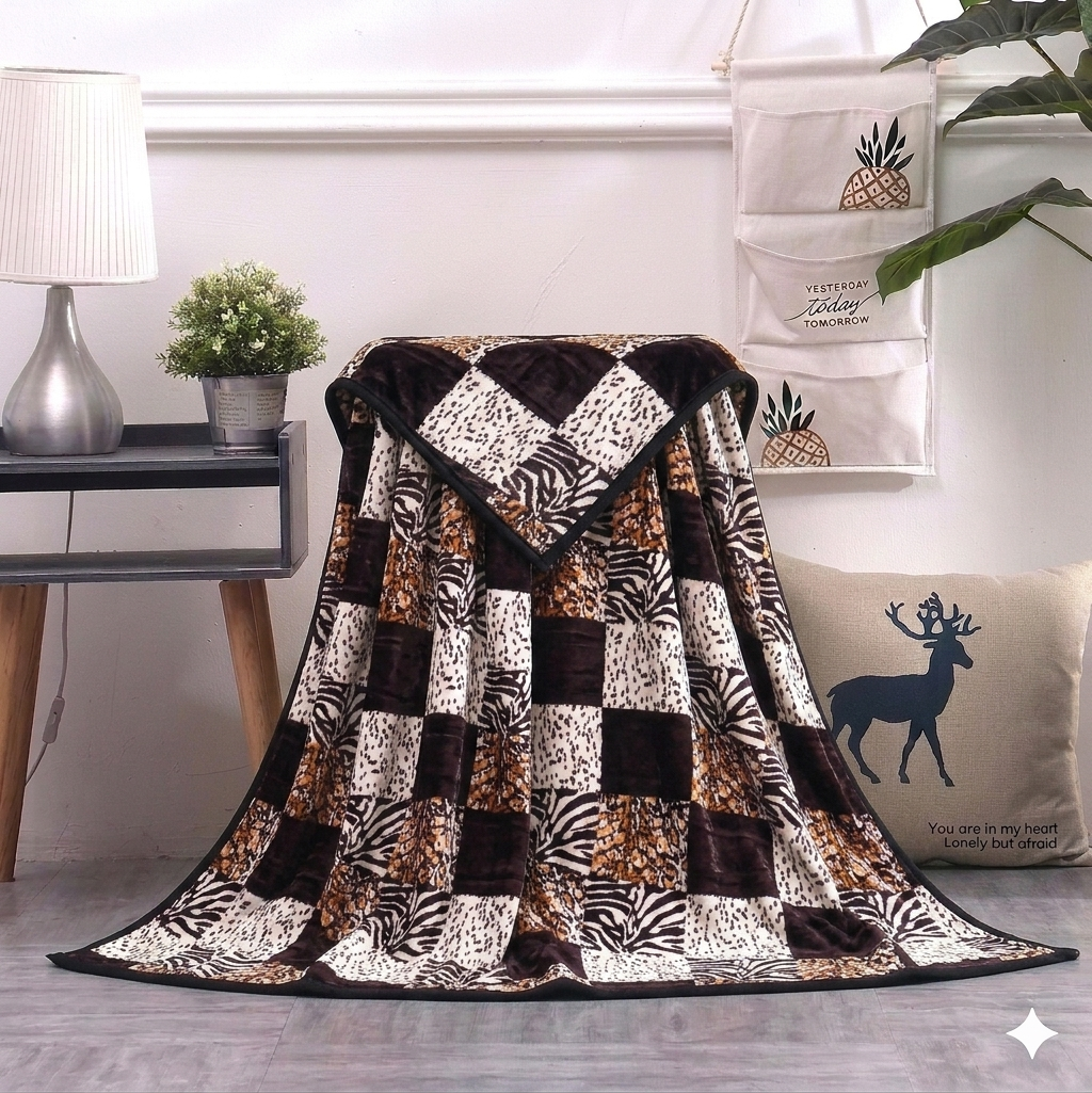 Squid- Printed Ac Blanket