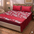 LV - Two Sided Frill Bedsheet